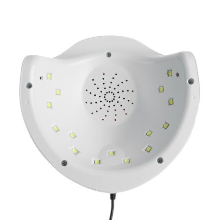 Luazon Luf-06, UV/LED, 36 W, 15 diodes, Timer 30/60/90 C, USB, White-6
