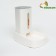 Auto feeder with a beveled bowl, non -slip legs 3.8 liters, white