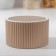 Ceramic bank for bulk products "Smoke", 570 ml, beige color
