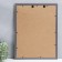Photo frame plastic 30x40 cm "roots" beige with silver 44x34 cm