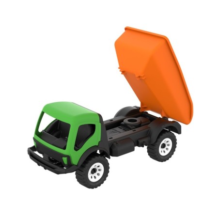 The dune dump truck, with a mobile suspension, 339 × 141 × 157 mm, mix-1