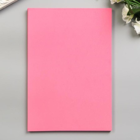 Foamiran "fuchsia" 1 mm (set of 10 sheets) A4 format format-1