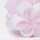 Washcloth - Cupellia spa flower, 50 g, white -pink color