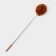Dust removal brush, telescopic handle of a share, 25-60 cm, color mix