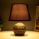 Table lamp "Cindy" E14 40W Black 23x23x32 cm Risalux