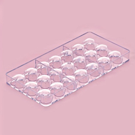 Konfinetta chocolate form "Hearts", 27.5 × 13.5 cm, 21 cells (2 × 3 cm)-3