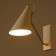 Bra "Svein" E27 40W White and Mednaya 12x27.5x28 cm