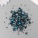 Decor for creativity plastic "Round. Gradent. Blue mermaid" D = 3-8mm, set 10 grams