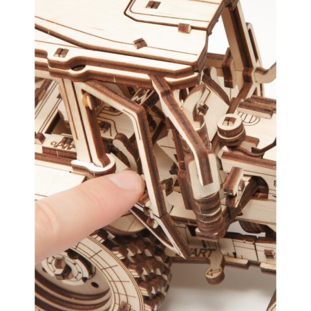 Prefabricated model 3D Ewa tractor Belarus 82-8