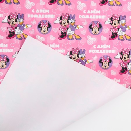 Packaging paper, 70x100 cm, Minnie Mouse-2