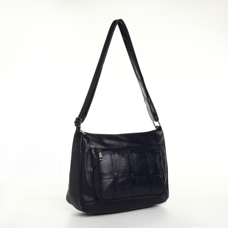 Women's bag with lightning, blue color-2
