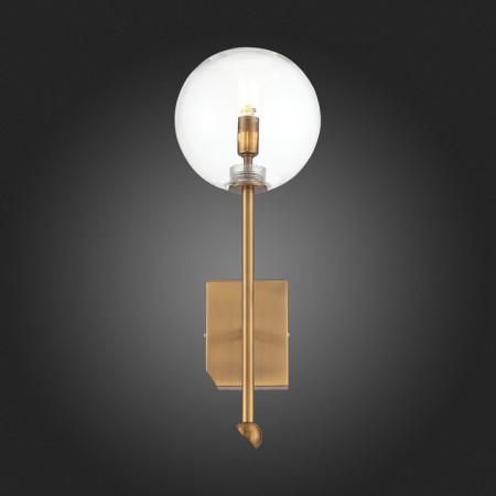 Wall lamp ST LUCE. SL1205.301.01. Sandro. 1x5 W, G9, 4000K, 15x42 cm, brass color-7