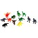 Developing set "World of dinosaurs", pool, hydrogel, figures, cards, according to the Montessori method
