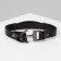 Male “Wing” bracelet, brown color with black silver, 21 cm