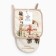 Set of kitchen. Ethel "Micper Gifts" mittens 15x28cm, 19x19cm wax, 100%HL