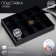 Presentation stand, 12 cells, 20.3 × 15.4 × 3.8 ORGGCCOL 2 mm, black color in a protective film