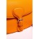 Cross-Body Bag, eco-leather, ludor orange, 21x8x18 cm