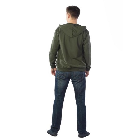 Male hoodies, size 54, khaki color-7