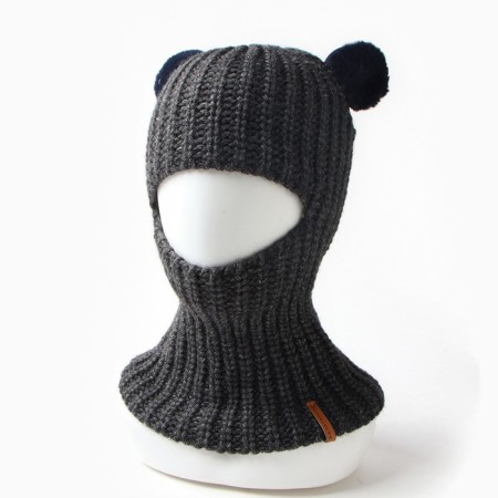 CHILD-Hat children, graphite color, size 50-52