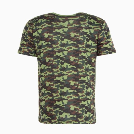 T -shirt male camouflage spots, khaki color, size 48-5