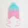 Hat for girls, pink/blue color, size 44-47 cm