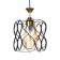 Bayerlux lamp "Infinity" E27 40W Black 15.5x15.5x18-118 cm