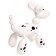 Robot Dog "Ball" Zhorya, on the control panel, interactive: sound, light, on the battery, in Russian