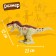 Tirex Dinosaur figure, paws move, sound effects