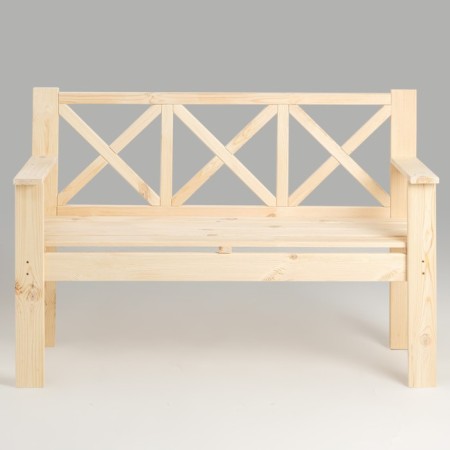 Scandinavian bench, 134 × 50 × 90cm, from needles-1