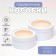Box - tube 2 in 1, with a transparent cover "White", 21 x 11 - 18 x 10 cm