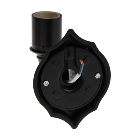 Lamp NBU 06-60-001 U1 Leda 1, E27, IP44, 60 watts, transparent glass, black-2