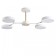 Cell chandelier Lumion. Brad, 72W, LED, 195x245x195 mm, white color, tree