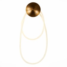 Wall lamp ST LUCE. SL6102.301.30. Sagrato. 1x30 W, LED, 4000K, 2700 LM, 45x73 cm, brass color