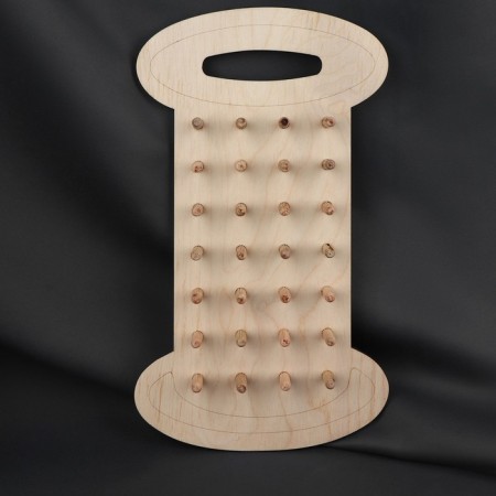 Little stand for 28 pcs, wall/desktop, 35 × 20 cm, beige color-2
