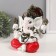 Polystone souvenir "Ganesha beige, in red trousers" 12x17.5x21 cm
