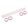 Roller acrylic length-24 cm, diameter-3 cm in the blister