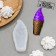 Silicone form "ice cream", 10.3 × 4.2 cm, thickness 19 mm, color transparent