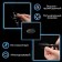 Bilateral self -adhesive tundra holders, D = 33.5 mm, transparent, 4 pcs.
