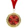 Medal in the velvet box “Best Mommy in the World”, D = 7 cm.