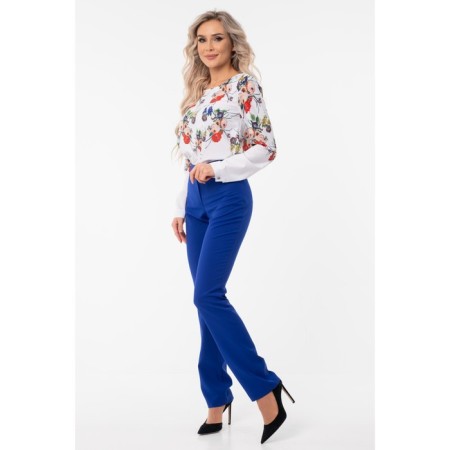 Female blouse, size 46, white color-16