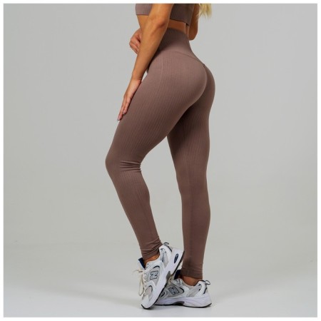Sports legins, size s, beige color-9