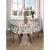 Tables on the table "Flowers", round, Saten, d = 150 cm
