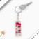 Key keychain Children's acrylic "Eye -player", 2.3 x 7 cm