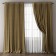 Set of curtains "Ommma", size 240 x 270 cm, sand