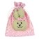 Bag for gifts "Rabbit", 16.5 × 14 cm, Mix color