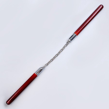 Children's wooden weapon "Nunchaki" 31 × 3 × 3 cm-3