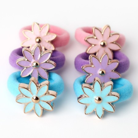 Hair elastic bands “most tender” 6 pcs, 3.5 x 3.5 x 1 cm-5