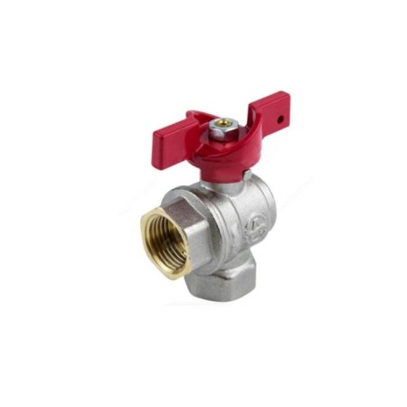 Balloon Aquasfera Euro 1008-01, 1/2 ", PN 40, internal thread, corner, butterfly