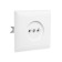 Rosette "Elect" RS 16-038, 16 A, 250 V, single, hidden, without salary, white
