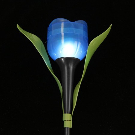 Garden lamp on the solar battery "Blue", 4.5 × 29 × 4.5 cm, 1 LED, glow white-6